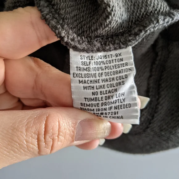 EUC Johnny Was Embroidered Camo Hoodie Sweatshirt, size 3X - Picture 8 of 9